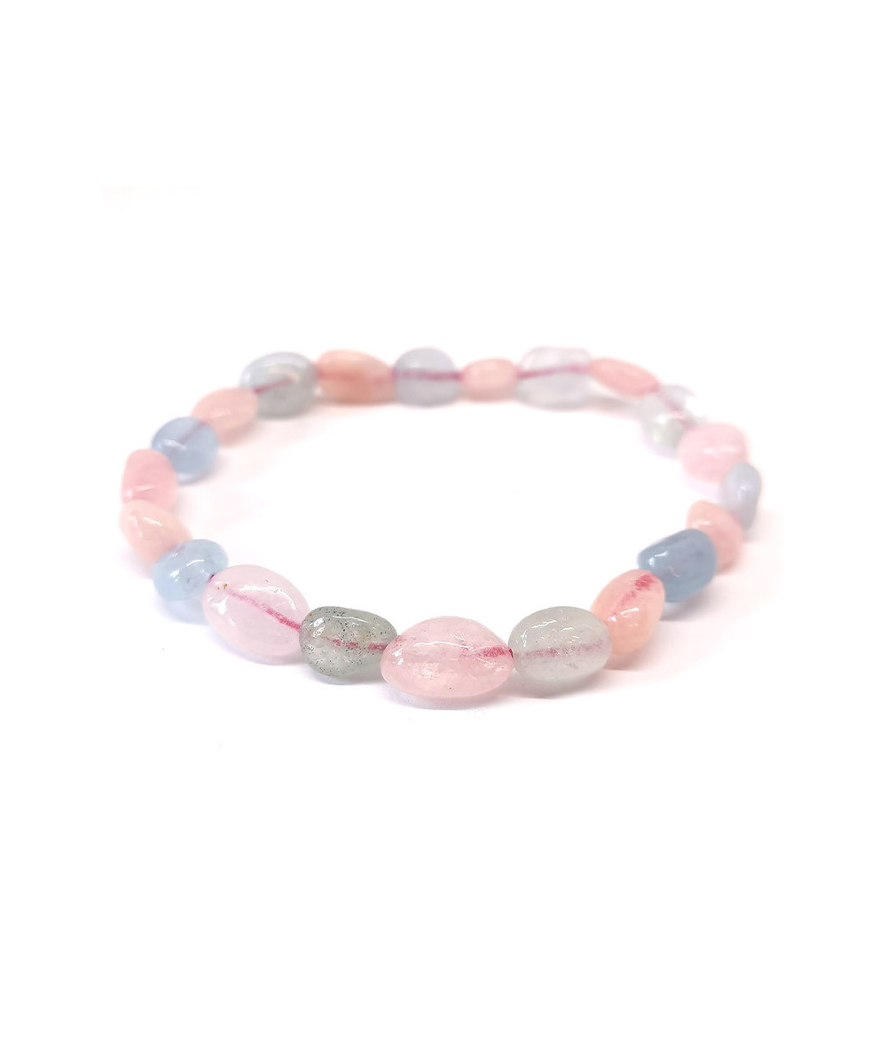 4 Béryls - Bracelet Boules Ou Grains