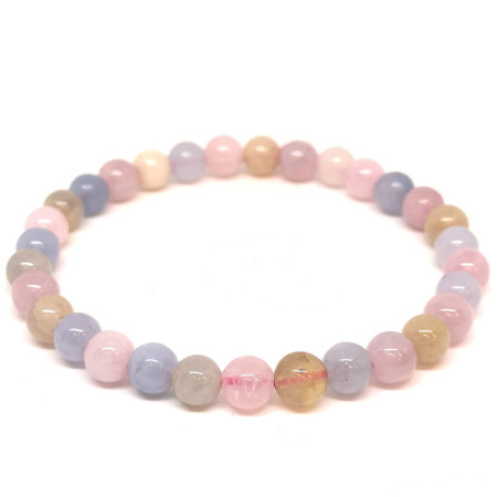 4 Béryls - Bracelet Boules ou Grains