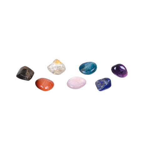 7 Chakras - Set de Pierres Roulées