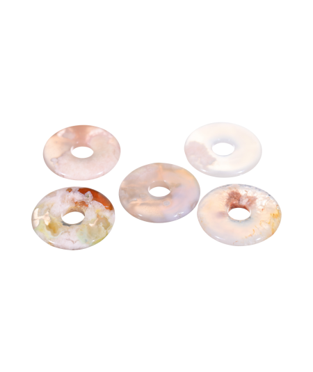 Agate Fleur - Donut (PI Chinois)