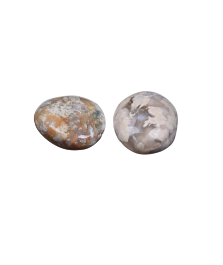 Agate Fleur - Galet