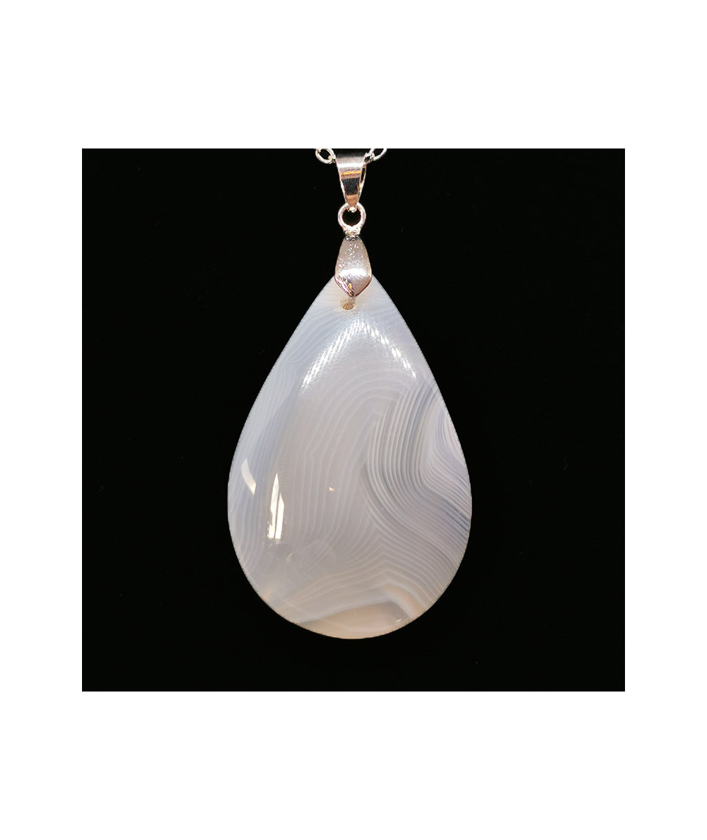 Agate - Pendentif Bélière - Cabochon