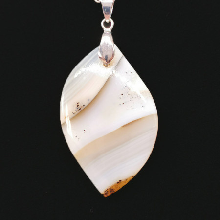 Agate - Pendentif Bélière - Cabochon
