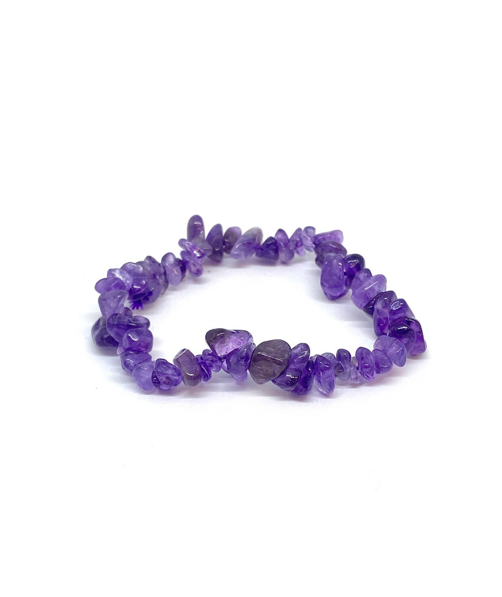 Améthyste - Bracelet Baroque (Chips)