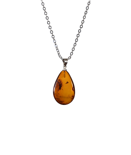 Ambre Véritable - Pendentif Bélière