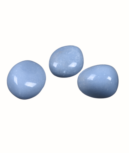 Angélite (Anhydrite) - Pierre Roulée