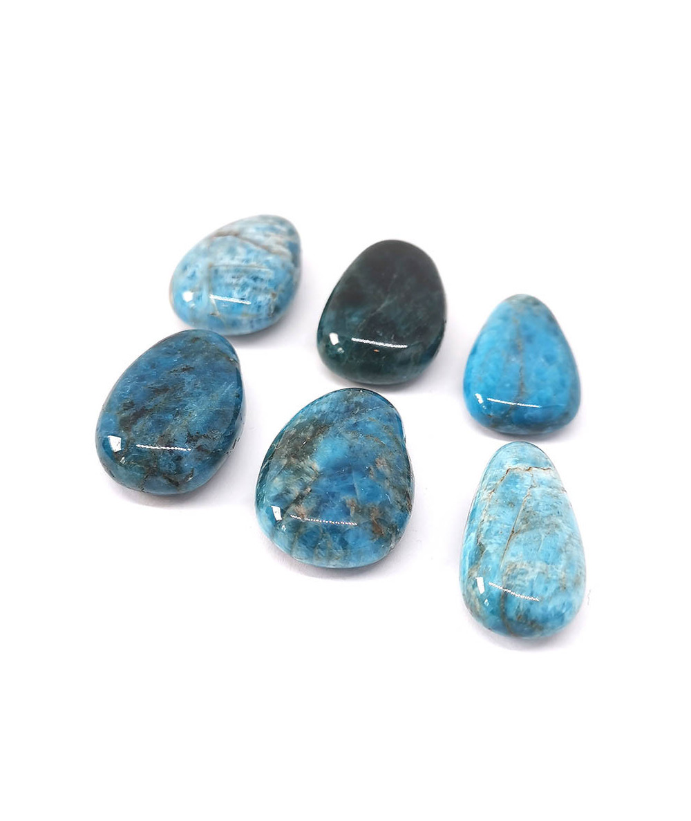 Apatite Bleue - Pendentif Pierre Percée