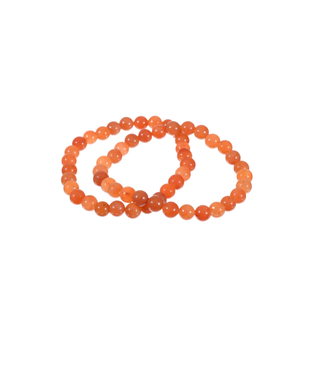 Aventurine Orange - Bracelet Boules 6 mm