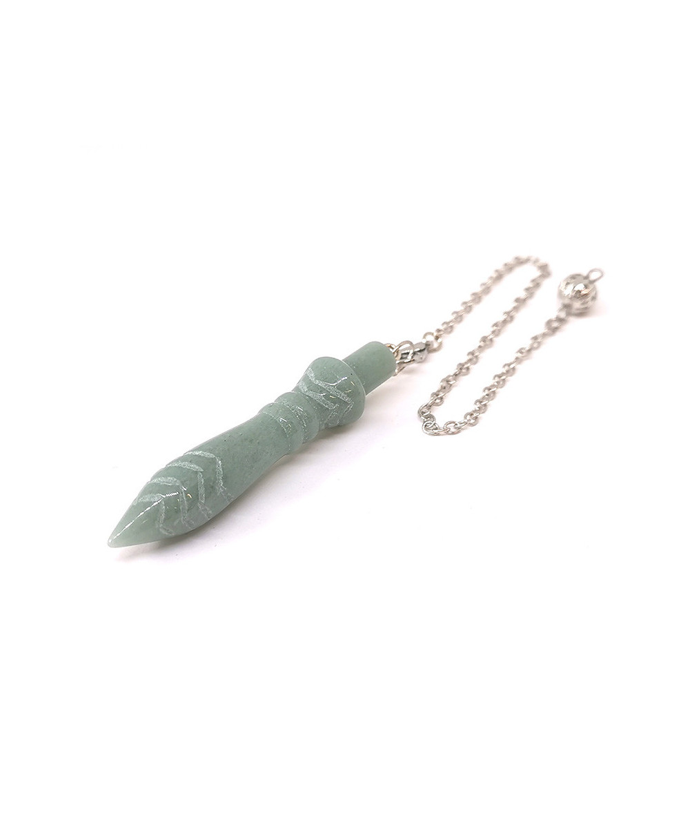 Aventurine Verte - Pendule - Egyptien THOT