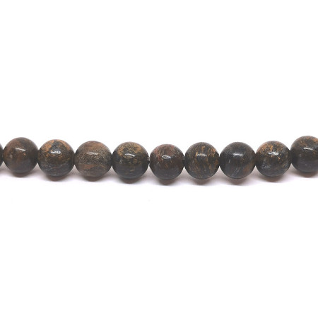Bronzite (Enstatite) - Fil de Perles - Perles 6 mm