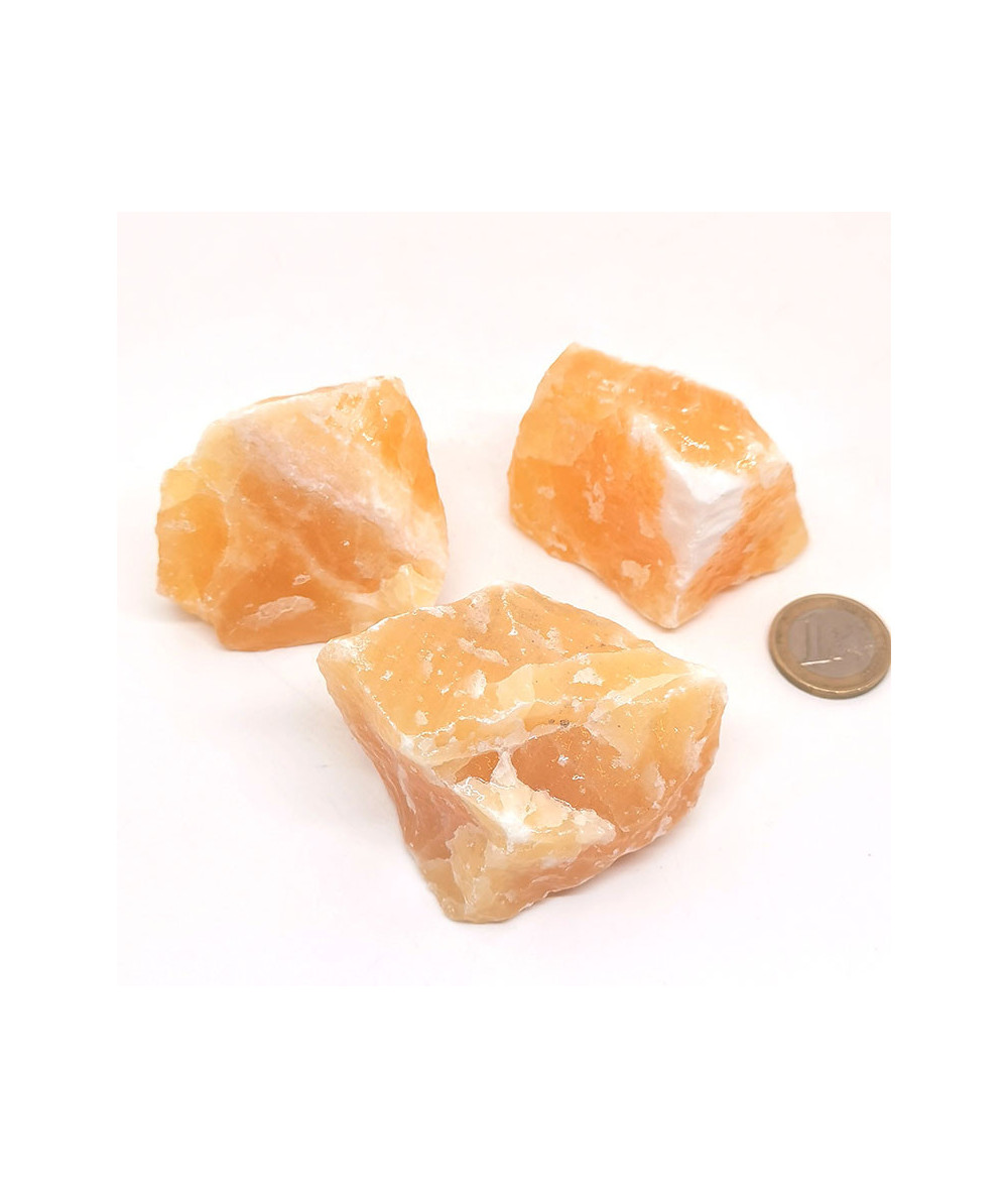 Calcite Orange - Bloc Brut