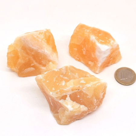 Calcite Orange - Bloc Brut