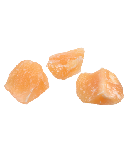 Calcite Orange - Pierre Brute