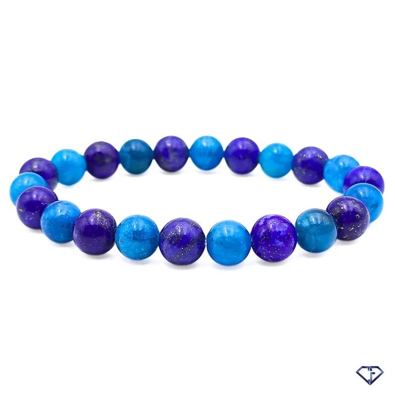 Bracelet Bleu - Chakra de la Gorge