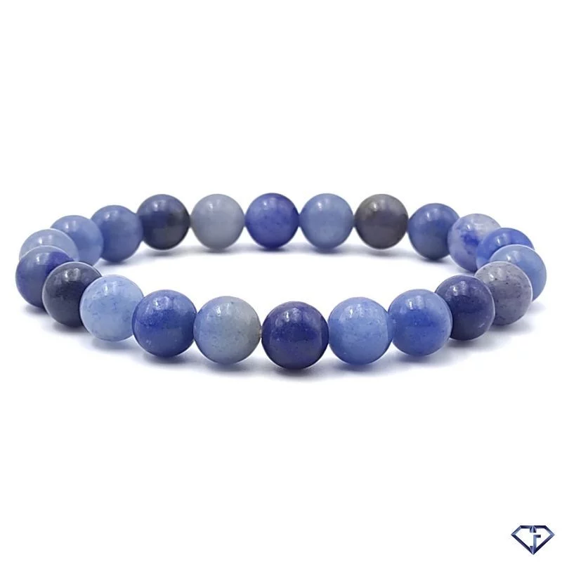 Bracelet en Aventurine bleue