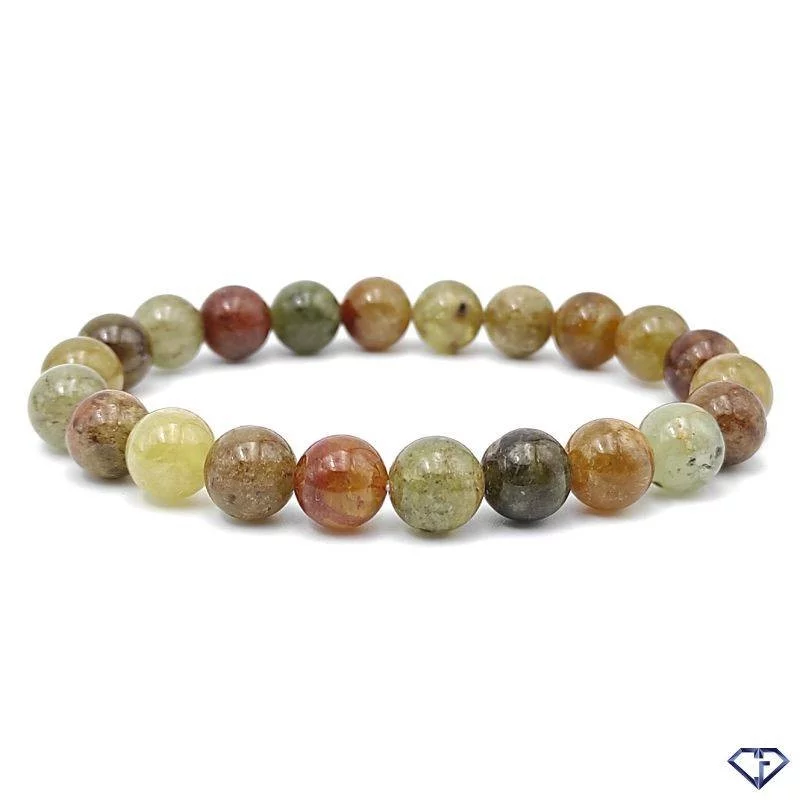 Bracelet en Grenat vert