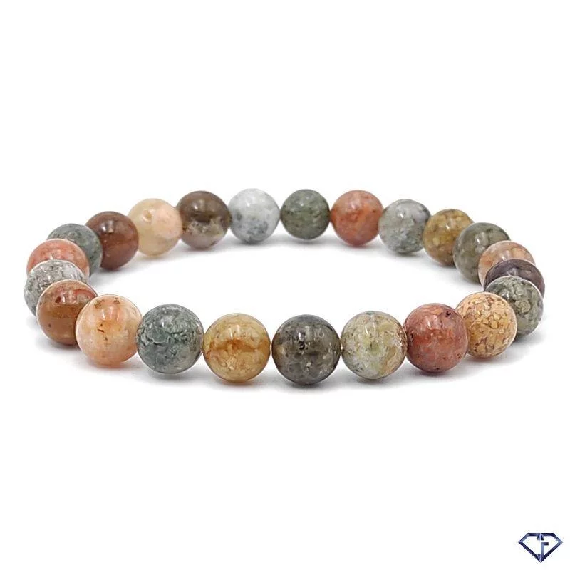 Bracelet en Jaspe Océan