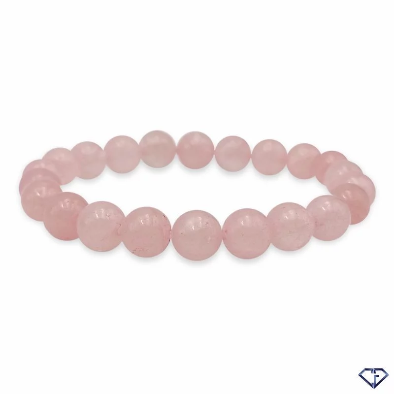 Bracelet en Quartz Rose