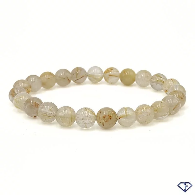Bracelet en Quartz Rutile