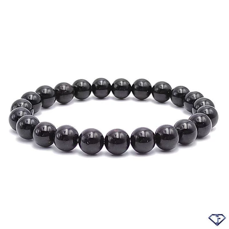 Bracelet en Tourmaline noire