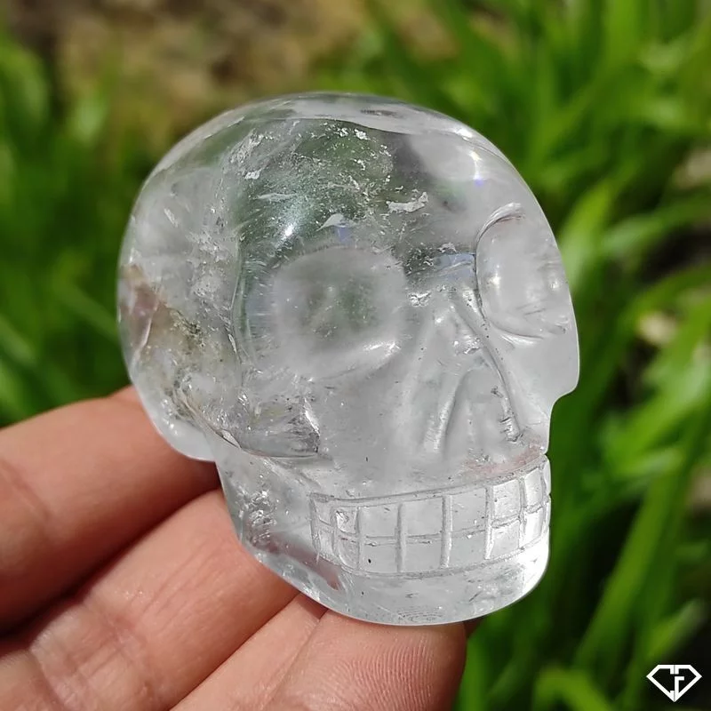 Crâne en Cristal de roche