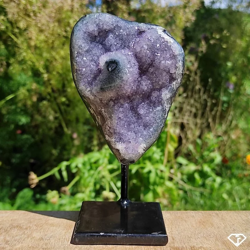 Druse d'Améthyste sur socle