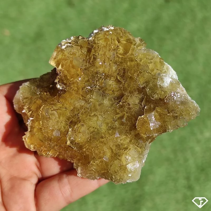 Fluorite et Calcite brute