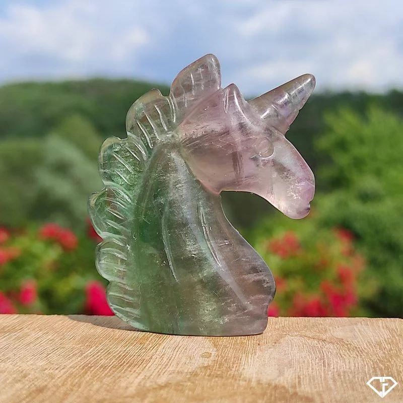 Licorne en Fluorite