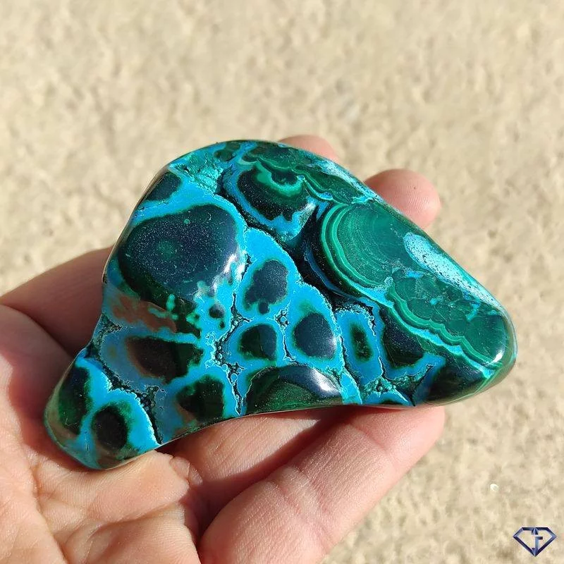 Malachite Chrysocolle naturelle