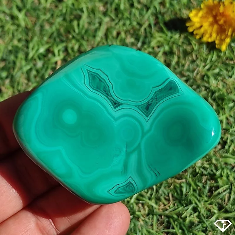 Malachite naturelle