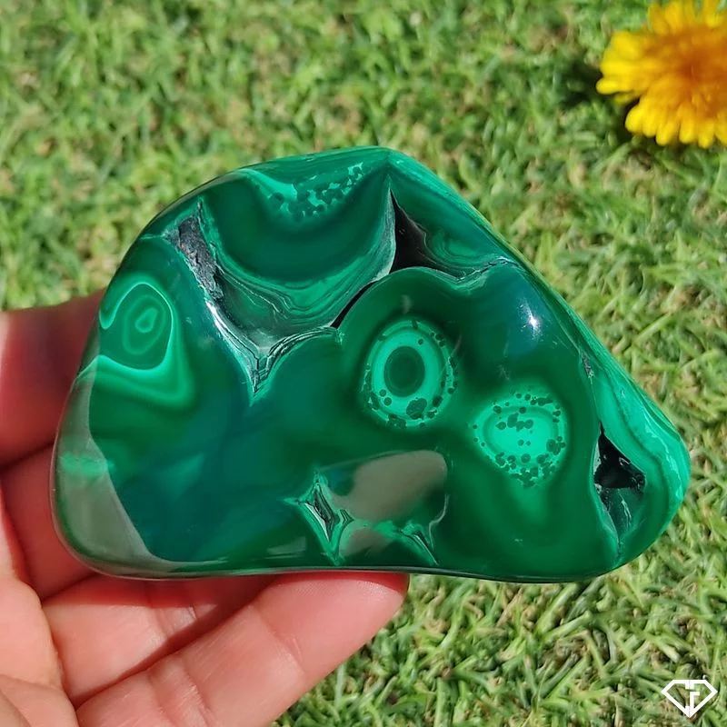 Malachite naturelle