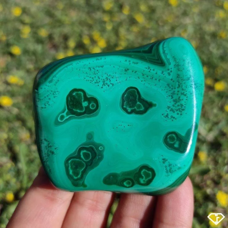 Malachite naturelle