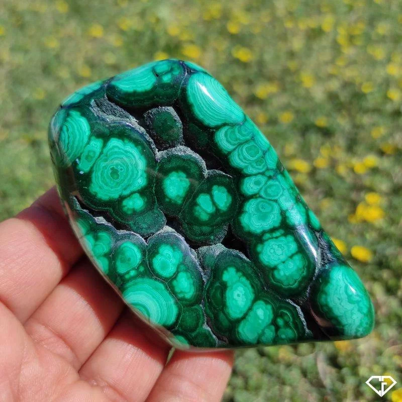 Malachite naturelle