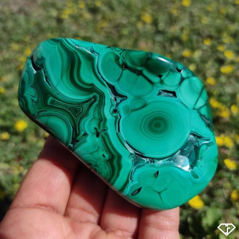 Malachite naturelle