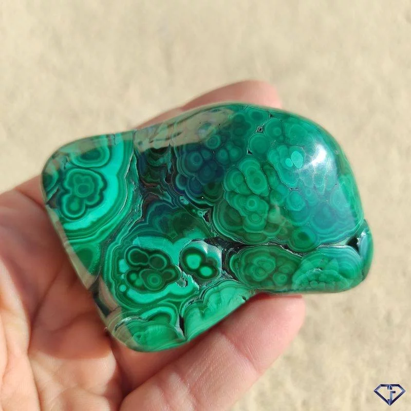 Malachite naturelle