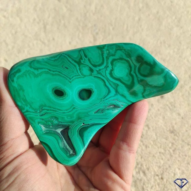 Malachite naturelle