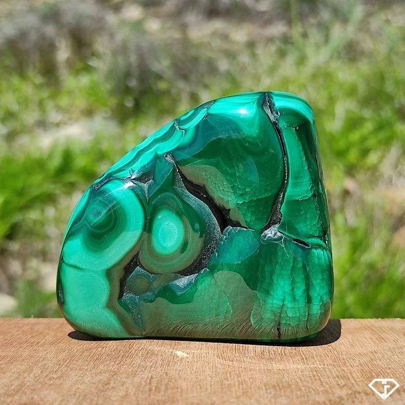 Malachite naturelle