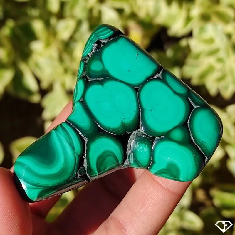 Malachite naturelle
