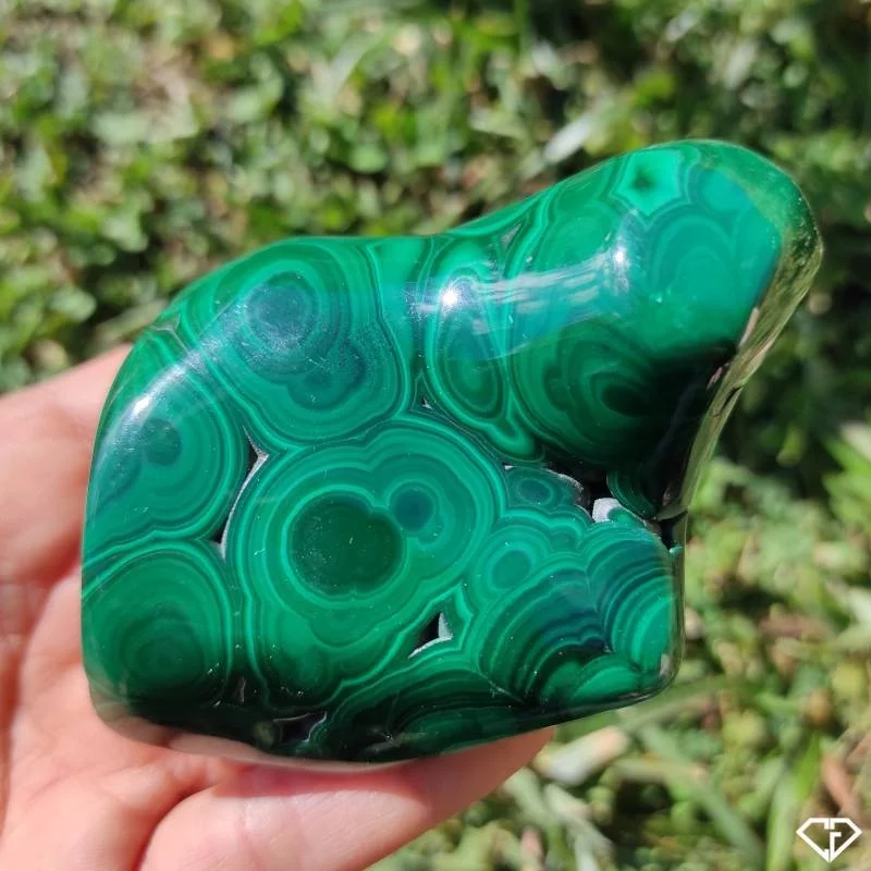 Malachite naturelle