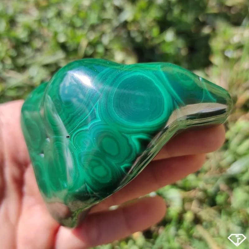 Malachite naturelle