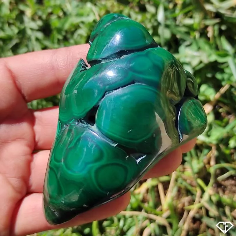 Malachite naturelle