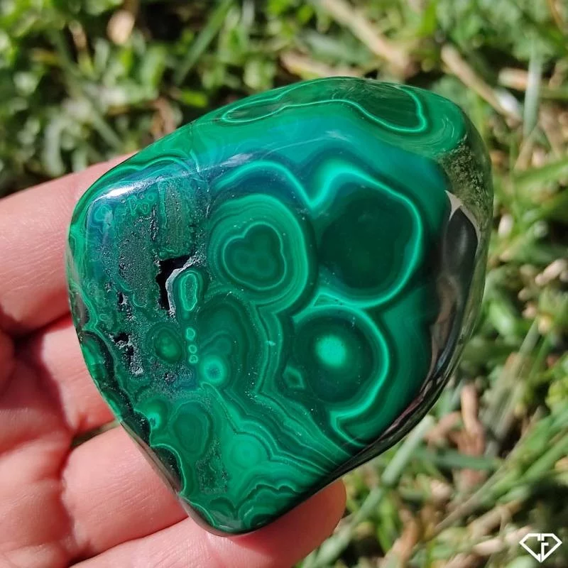 Malachite naturelle