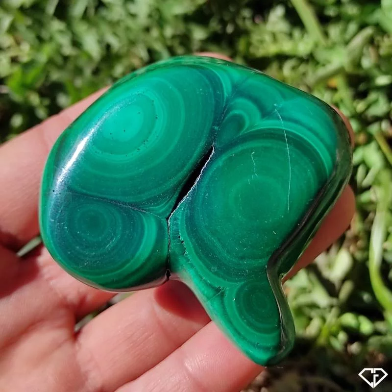 Malachite naturelle
