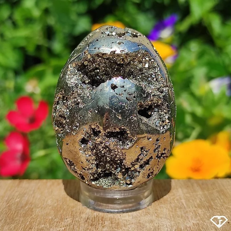 Œuf en Pyrite