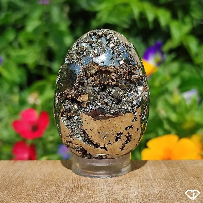 Œuf en Pyrite