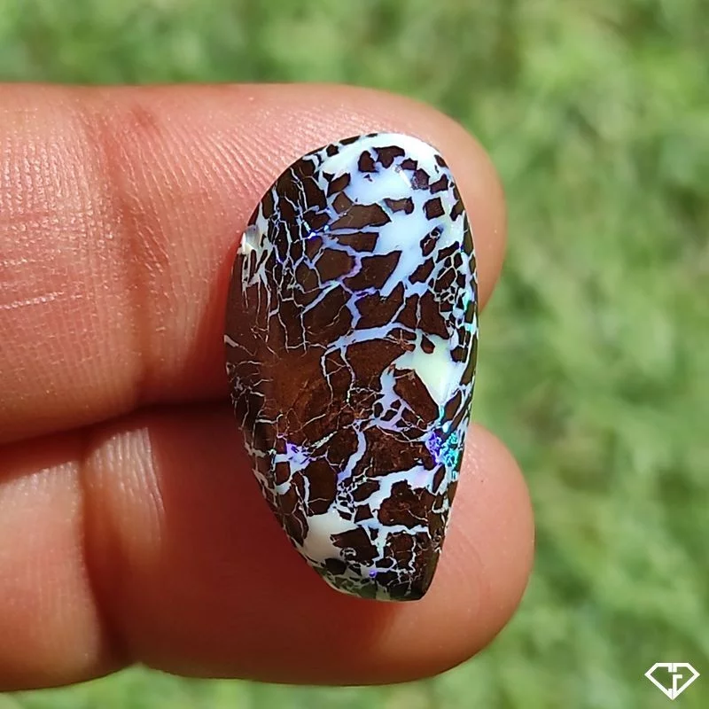Opale Boulder - Dragon pattern