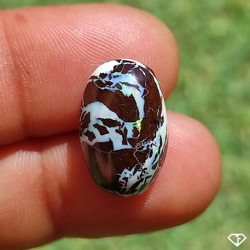 Opale Boulder - Dragon pattern