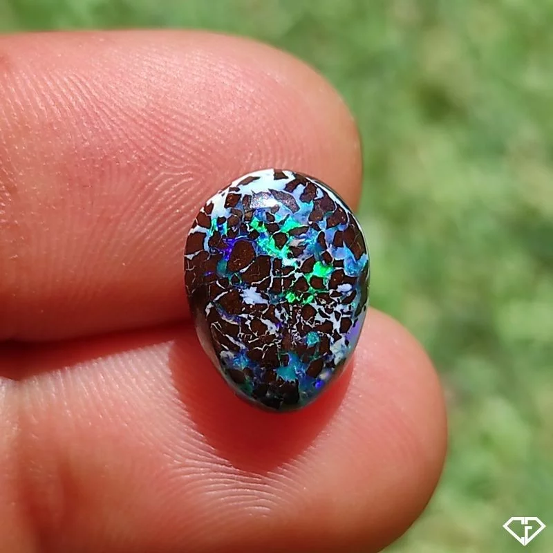 Opale Boulder - Dragon pattern
