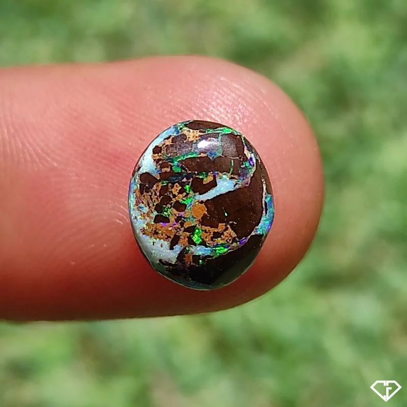 Opale Boulder - Dragon pattern