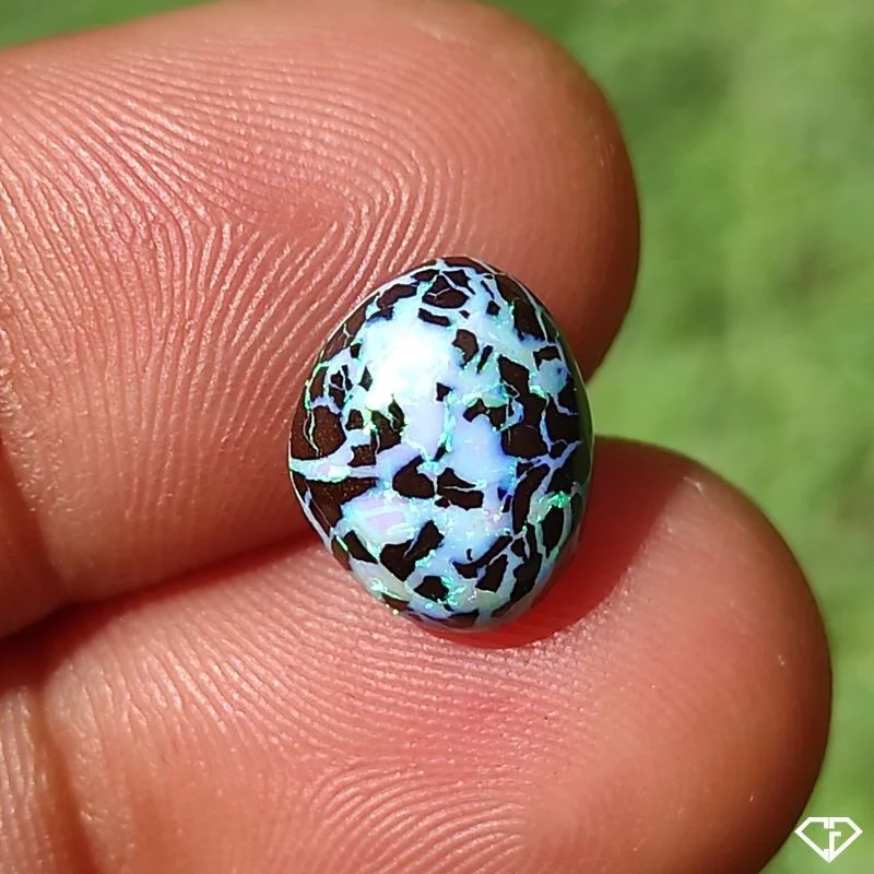 Opale Boulder - Dragon pattern